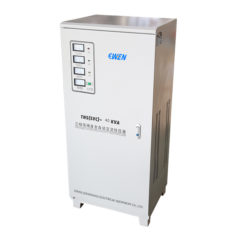 Фабричная продажа Трехфазный стабилизатор напряжения 40KVA 3-фазный серво AVR Автоматический регулятор напряжения 380V 415V 400V
