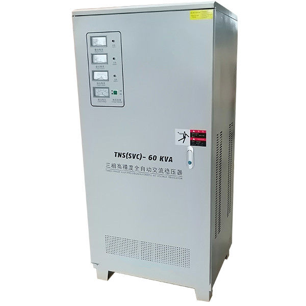 Стабилизатор напряжения тока AC TNS-60KVA трехфазный полноавтоматический электрический