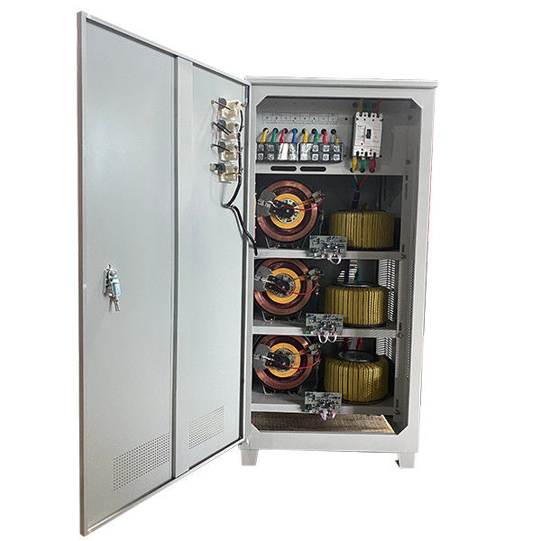 Регулятор напряжения тока продажи фабрики AC TNS-80KVA трехфазный полноавтоматический