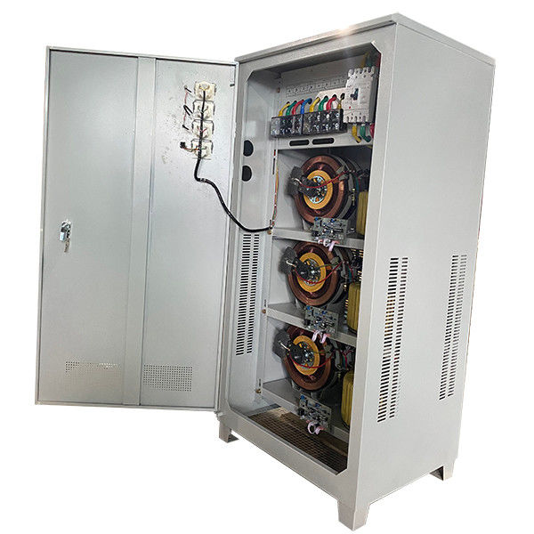 Регулятор напряжения тока продажи фабрики AC TNS-80KVA трехфазный полноавтоматический